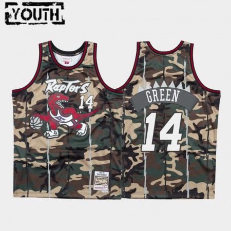 Camisetas Niños Toronto Raptors Danny Green 14 Woodland Camo Swingman